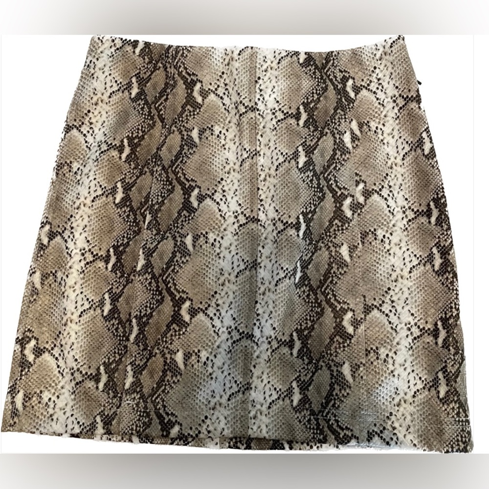 Magnolia South Snakeskin Miniskirt